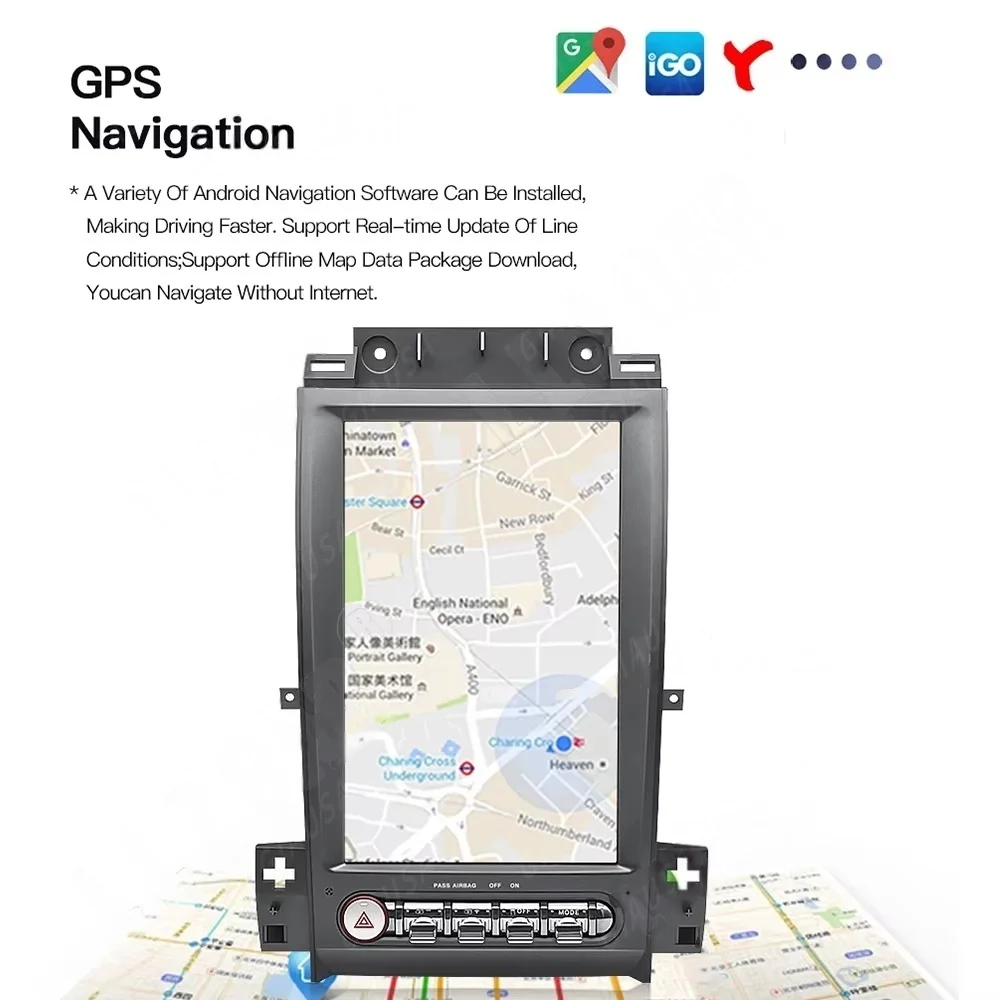 

Автомобильный радиоприемник Android 14, для Ford Taurus 2010 2011 2012 2013-2019, авто мультимедийное видео, Wi-Fi, аксессуары для GPS-навигации, Carplay