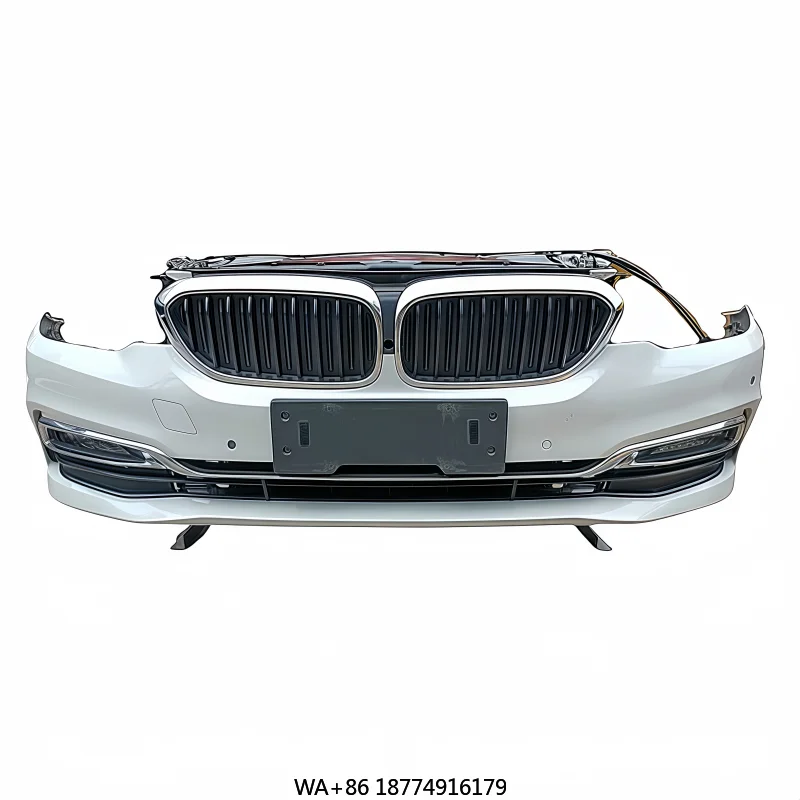 

Высококачественный оригинал для 5-й серии G30G38, комплект переднего бампера с решеткой фары, передний радиатор, используемое состояние