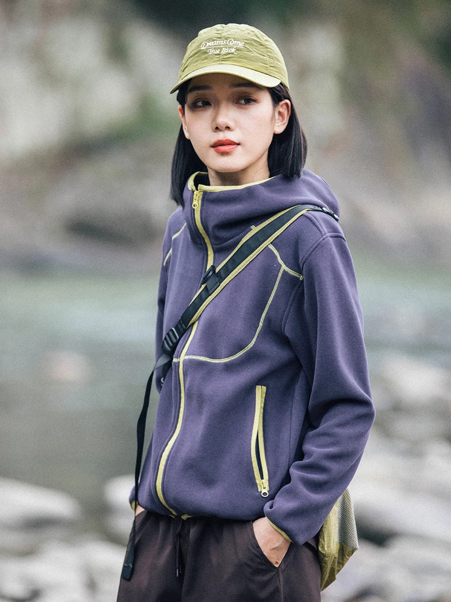 

MountainValley женский уличный джемпер с капюшоном Fce Jaet осень-зима теплая внутренняя одежда кардиган пальто из полиэфирного волокна длинный све