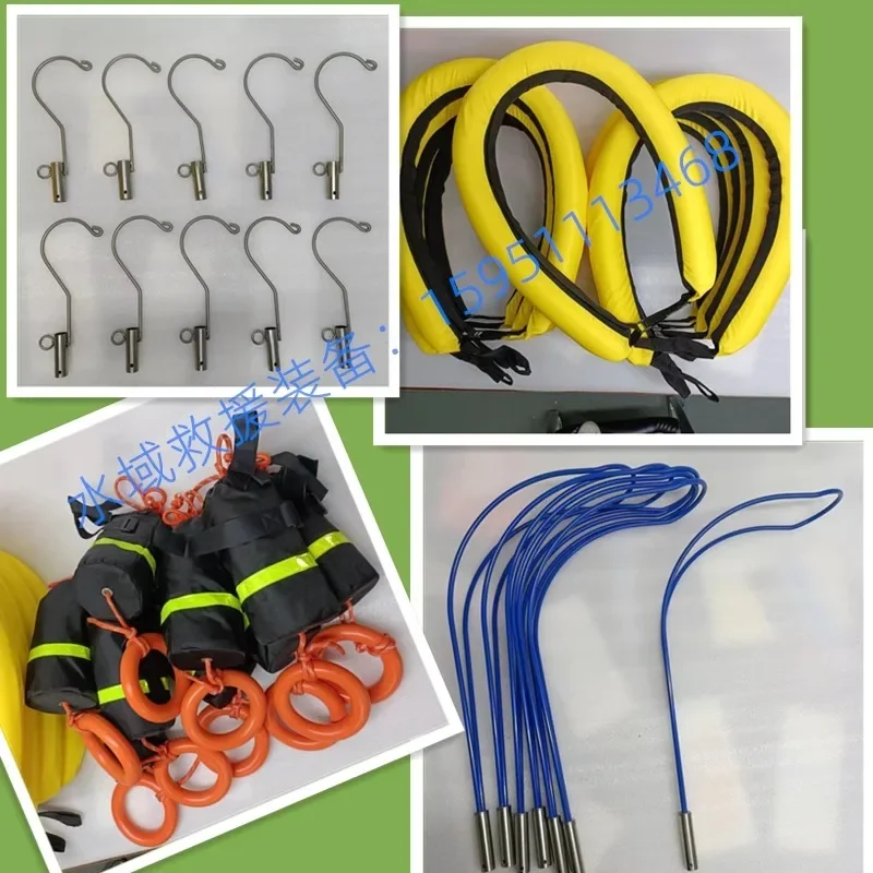 Lifesaving Rod Carbon Fiber Rescue Rod Water Life-saving R Od Multifunctional Long-distance Salvage Rod Set 18 Meters Telescopic
