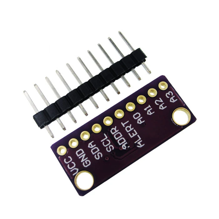 5 قطعة/الوحدة I2C ADS1115 16 بت ADC 4 قناة وحدة مع مكبر للصوت قابل للبرمجة 2.0 فولت إلى 5.5 فولت RPi