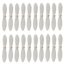 20pcs Propeller Airscrew Propellers for Cheerson CX 10 CX-10 Mini Drone Accessory White