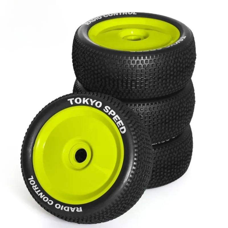 RC Auto 4 stuks 110mm 1/8 RC Off-Road Buggy Wielen Band voor ARRMA Typhon Talion Traxxas Redcat Team Losi Kyosho HPI HSP VRX