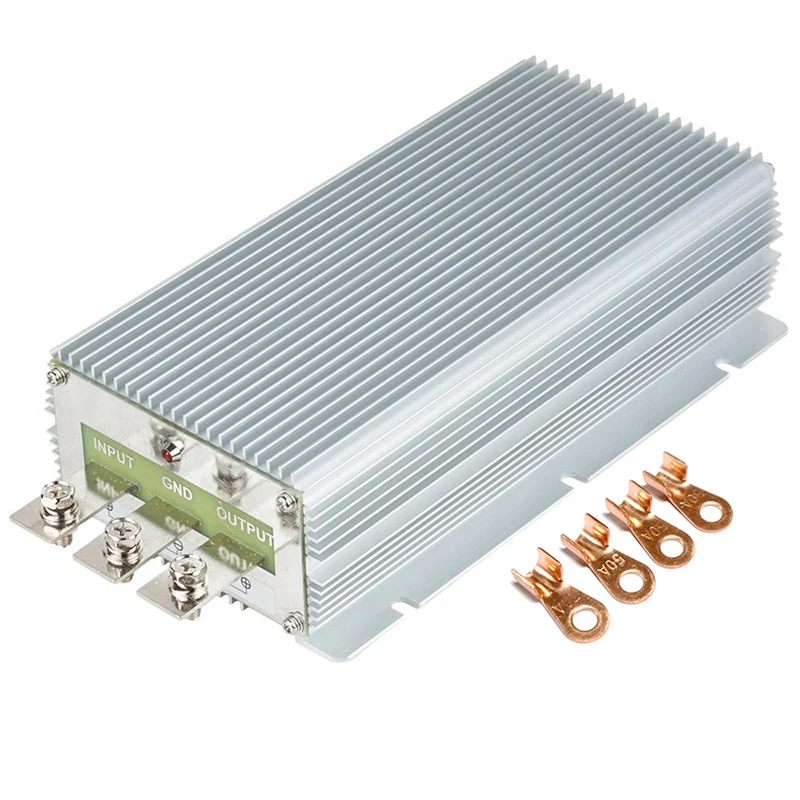 Wholesales Waterproof Automotive Power Supply DC to DC Converter 24V to 48V 42A 2000W Boost Converter Step-up Voltage Regulator