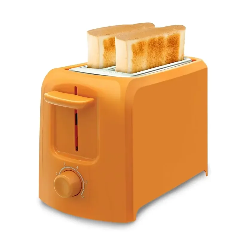 2-Slice Toaster with 6 Temperature Settings, Removable Crumb Tray, Extra Wide Slots for Bagels, Waffles, Breads, Burger,