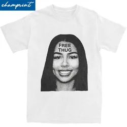 Rapper Mariah Free Thug Slime T-Shirt für Männer Frauen reine Baumwolle Mode für männliche T-Shirt der Wissenschaftler T-Shirts Kleidung plus Größe