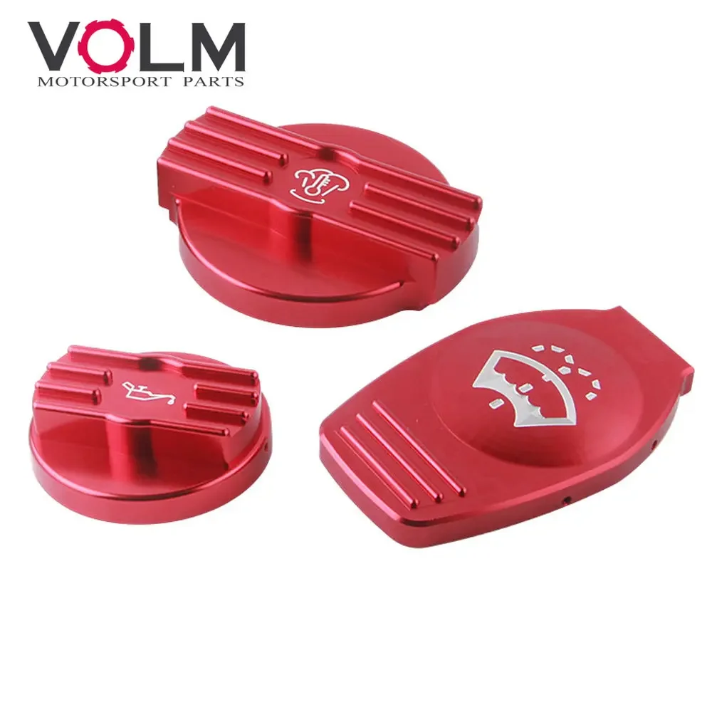 Aluminum Oil Cap Tank coolant Cap Bottle Cap for audi VW CC golf MK6 Scirocco EA888 engine Motor protection cover