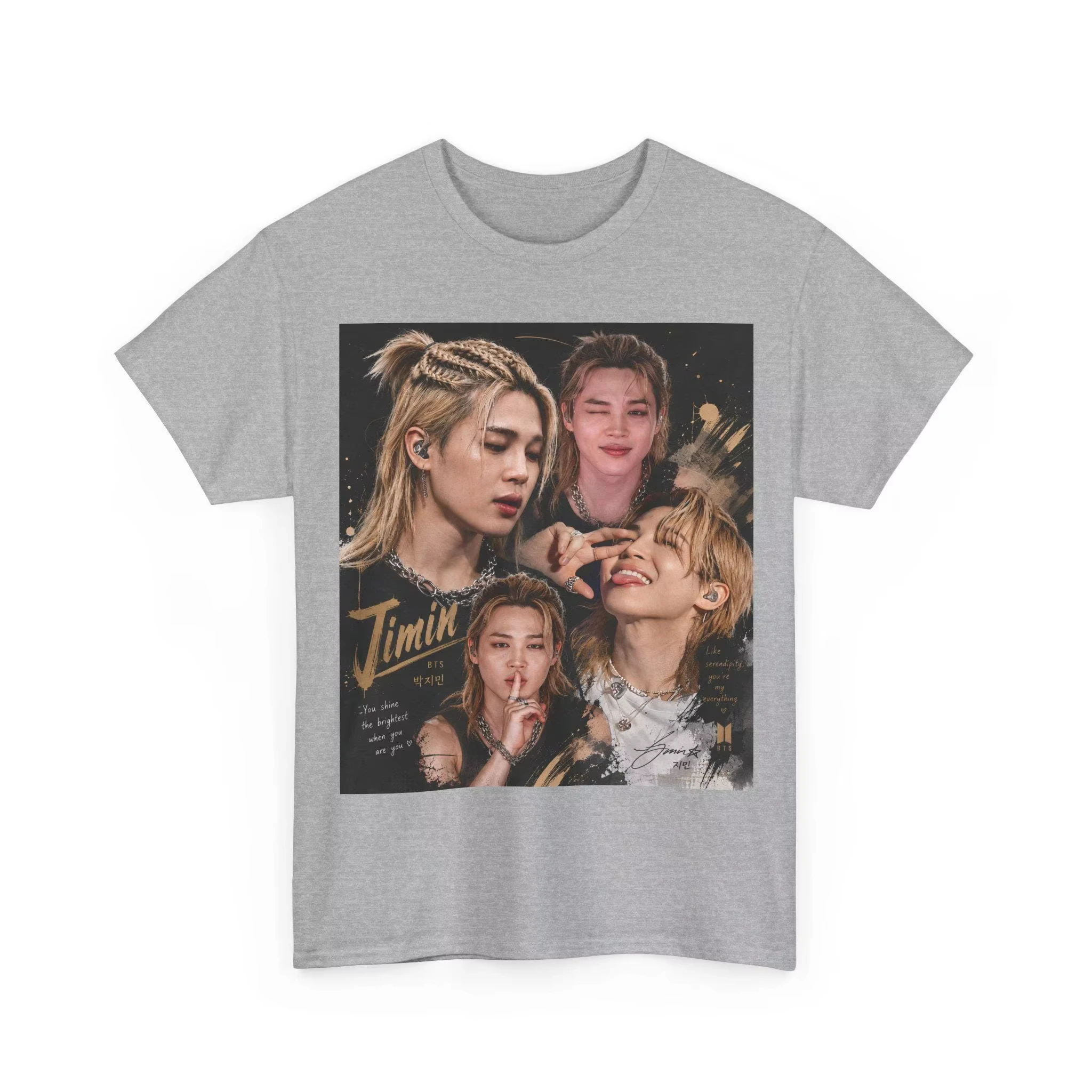2026 Neues BT21 Jimin Arirang Unisex T-Shirt für Männer, Frauen und Kinder, Baumwollshirt, modisches, hochwertiges Kurzarm-Oberteil, Streetwear – Detail 7