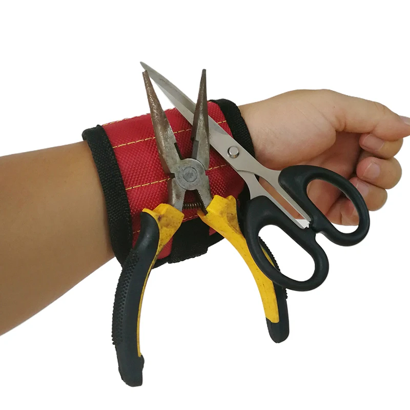 Magnetic Wristband For Holding Screws Nails Drilling Bits Wrist Tool Holder Belts With Strong Magnets Cool Gadgets For Men Wome