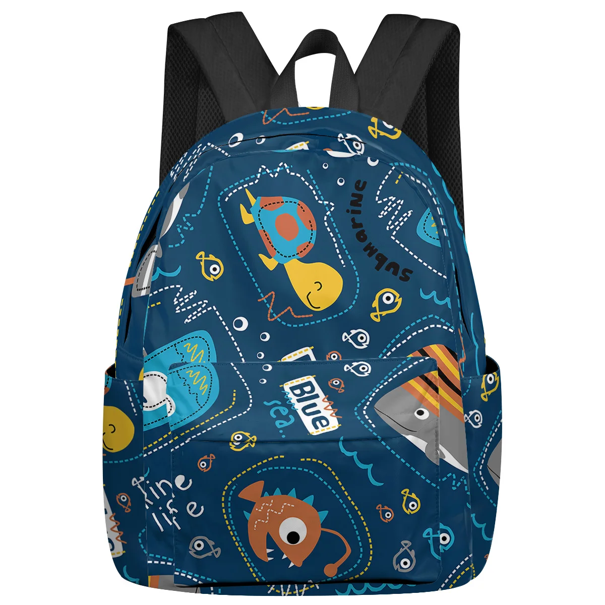 

Ocean Whale Tortoise Large Capacity Bookbag Travel Backpacks Schoolbag For Teenager Women Laptop Bags Rucksack