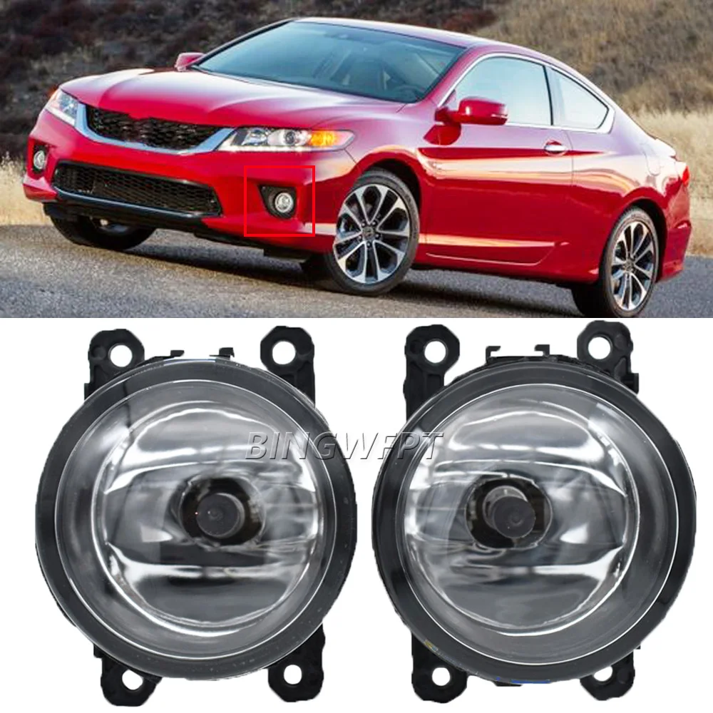 Super bright LED Fog Light Headlight for Honda Accord Civic Fit CRZ CR-V CRV Crosstour Pilot City Jazz Spirior LED Fog Lamp