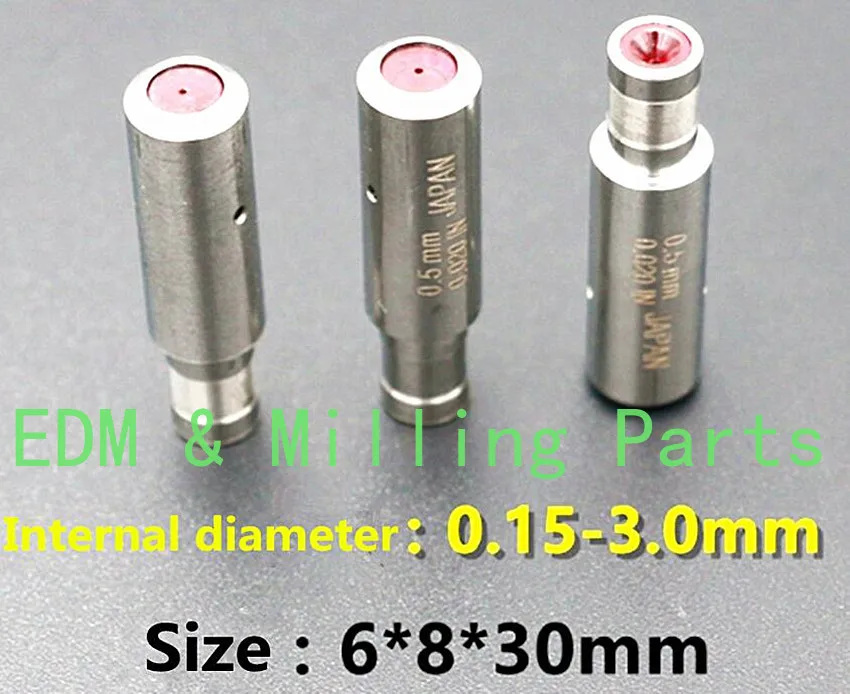 

1pcs CNC EDM Drill / Puncher Machine Ruby Electrode Guide (0.1-3.0mm)-Wire EDM Machine Electrical Discharge Machine