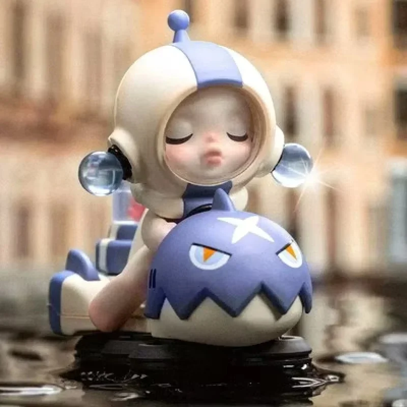 

POP MART Skullpanda Laid Back Tomorrow Series слепая коробка Mystery Box Kawaii украшения фигурки украшение для рабочего стола милая модель