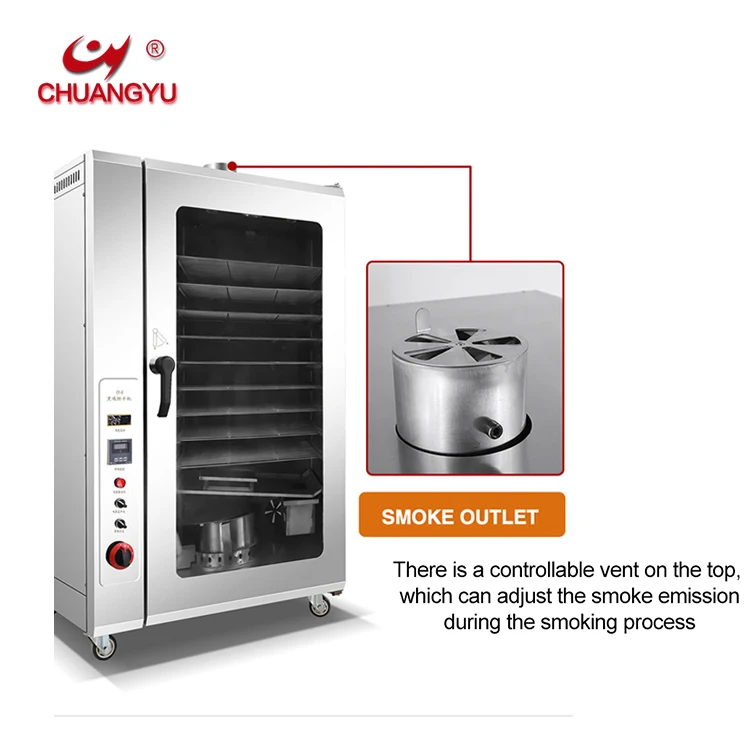 Small Business Food Smoker Meat Smoking Vertical Pellet Smoker