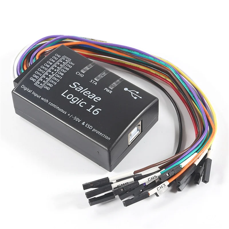 3X  Logic Usb Logic Analyzer Multi System For Official Version Sample Rate 100M 16 Channels Instruments