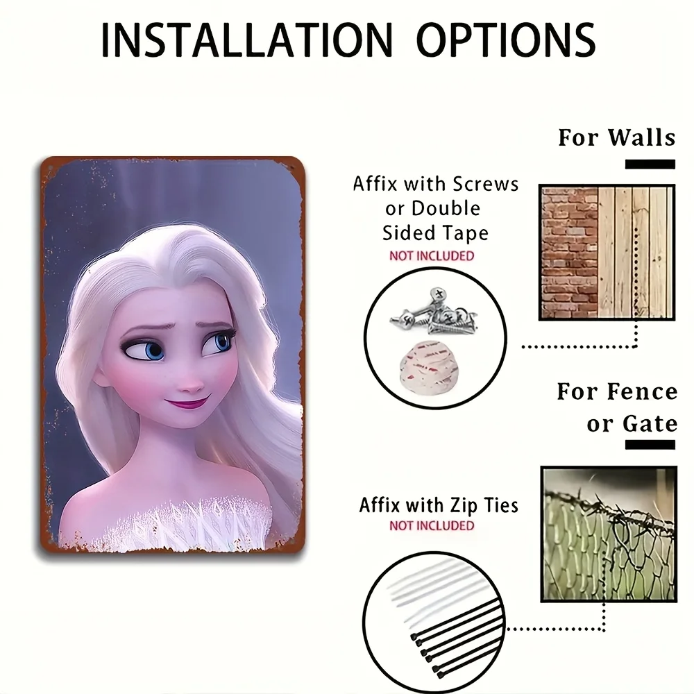 Elsa Metal Tin Sign… - image