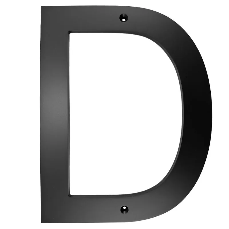 

Black 3D Floating Numbers For Door Wall Mailbox Outdoor Indoor Use Modern House Address Letter Sign Durable Decorative