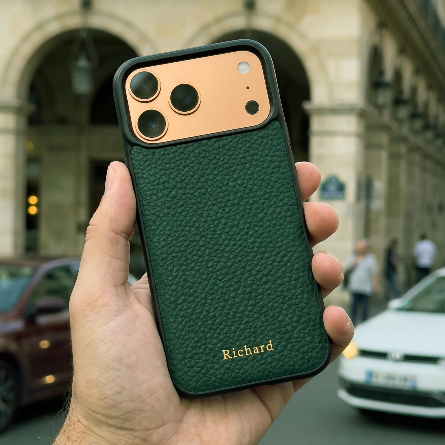 Monogram Custom Case - Custodia per iPhone 14 15 16