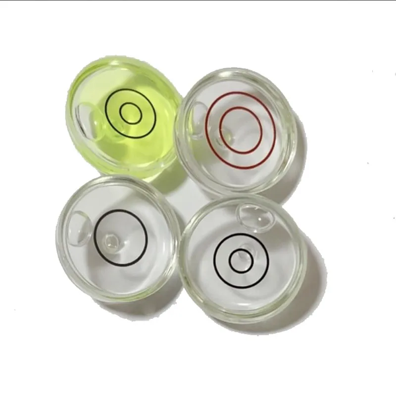 

17*9mm Universal Protractor Round Glass Spirit Level Bubble Circular Bullseye Bead Leveling Measuring Instrument 50PCS/Lot