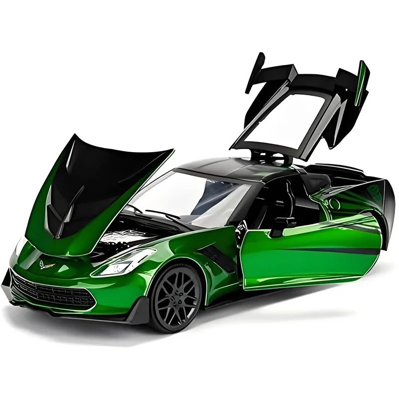 جادا 1:24 ستينغراي 2016 سبيكة سيارة Diecasts ولعبة المركبات نموذج سيارة مصغرة مقياس نموذج سيارة للأطفال