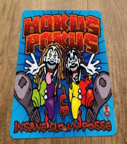 ICP Hokus Pokus Insane Clown Posse Artwork 8x12 Metal Wall Sign
