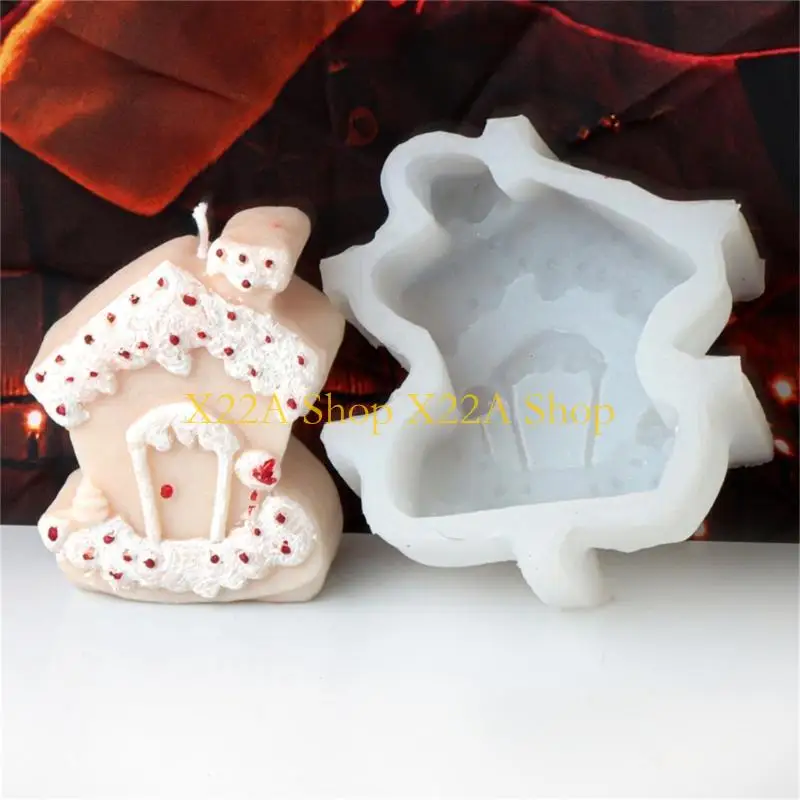 

Уникальная силиконовая форма для свечей, рождественская серия, формы для свечей ручной работы, форма для домашнего декора