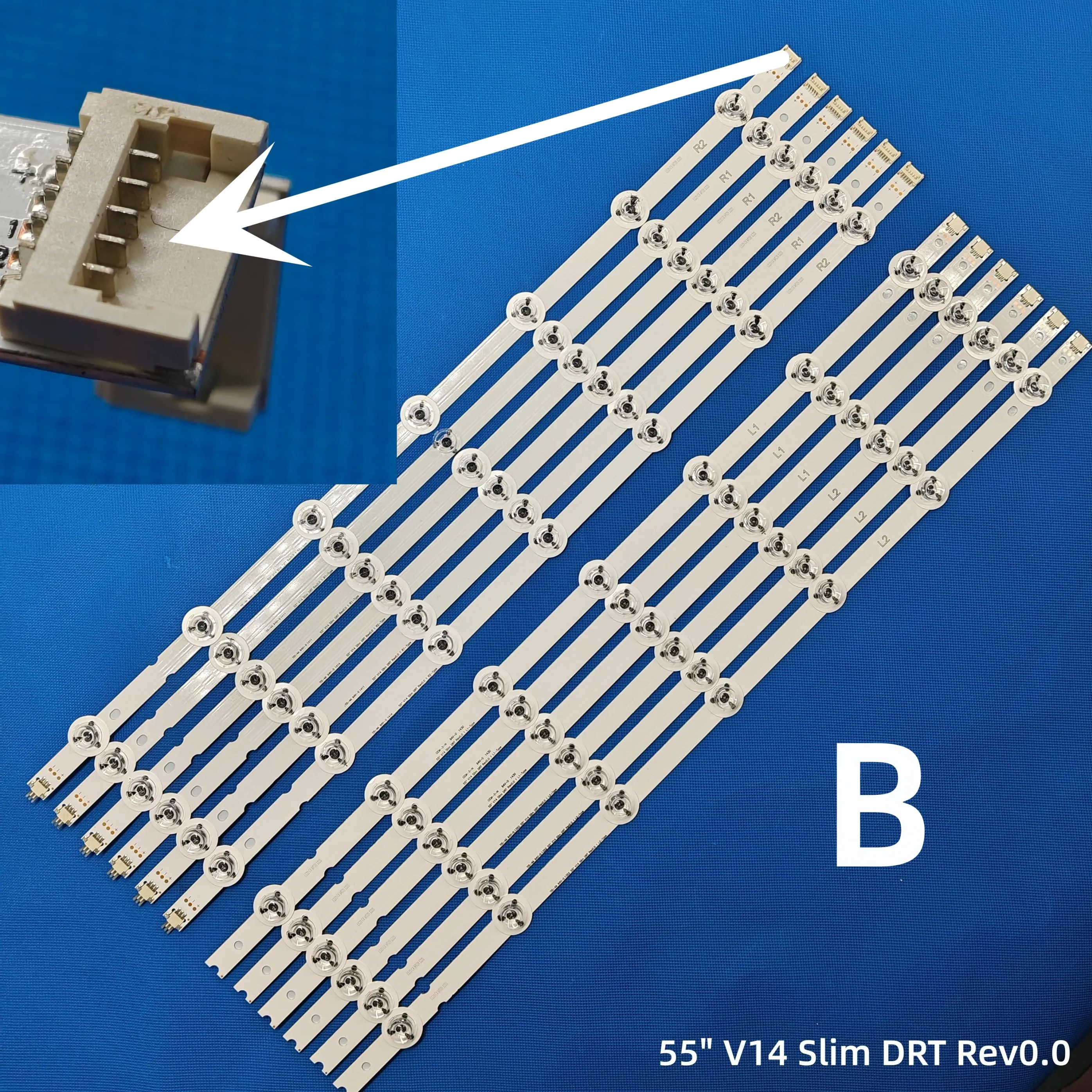 LED Backlight strip For 55LB671V  55LB673V 55LB675V 55LB677V 55LB679V 55LB690V 55LB700V 55LB700V  55LB720V 55LB730V 55LB674V