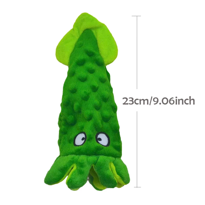 Plush Dog Toys for Small Large Dogs Teeth Cleaning Chew Toy Funny Octopus Shell Squeaky Interactive Pet Toys Supplies