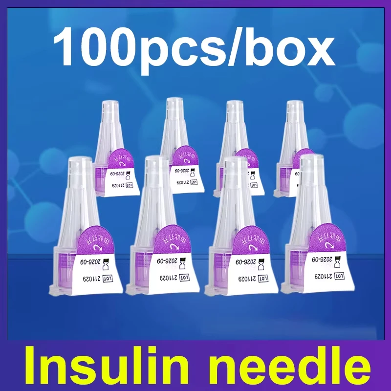 Obrázek 4: Velkoobchod vysoký kvalita inzulín pero jehlice 32G 31G 4mm 5mm 6mm 8mm 100ks uitra hubený zeď pro bezbolestné diabetik injekce ﻿