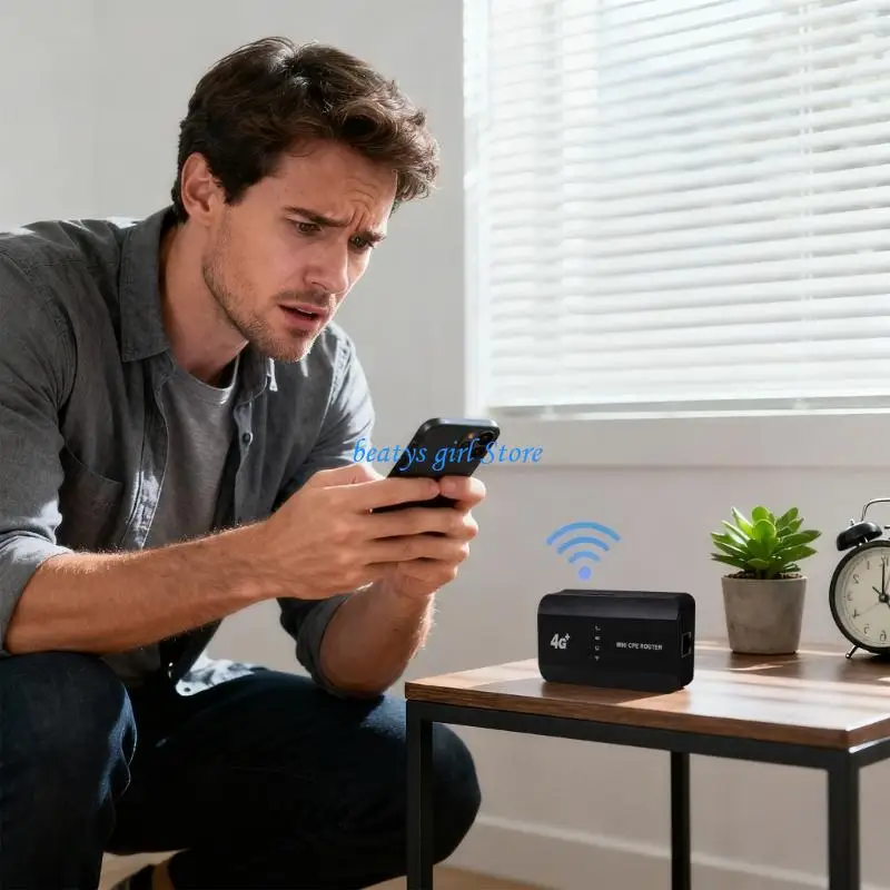 C7AB Multifunction Portable 4G LTE WIFI6 Routers Card Slot Ethernet Port Support Europe Asia Networking Fast Stable Internet