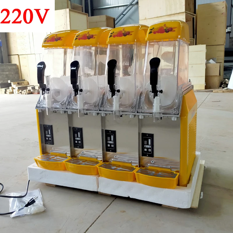 

CE Certified Commercial Slush Machine for margarita granita frozen beverage making for cold drink shop and automatic vending