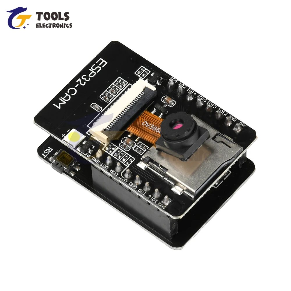 ESP32-CAM-MB 마이크로 USB/타입 C ESP32 WIFI BT 개발 보드 OV3660 카메라 모듈 CH340 포함