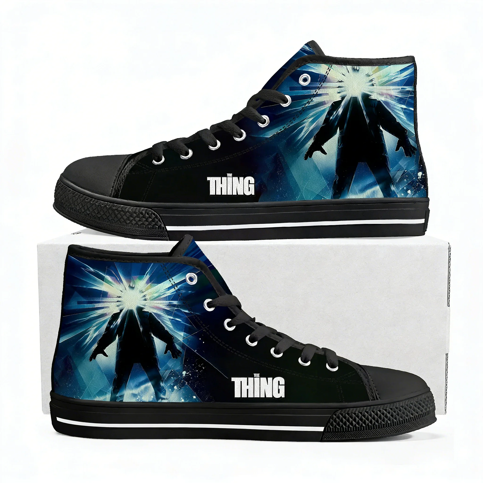 

Кеды The Thing High Top: Модные, высококачественные, повседневные, унисекс, для мужчин, женщин и подростков, с возможностью индивидуального дизайна