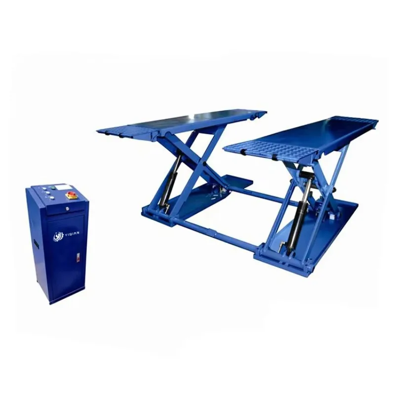 Auto Scissor Lift Mid Rise Car Lift 3000kg One Cylinder Hydraulic CE Certified Portable Movable 220/380V