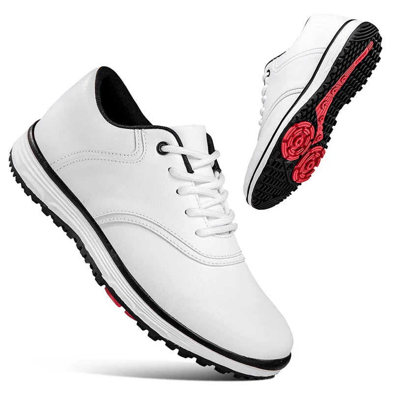 Mens Golf Shoes Professional Lightweight Golf Shoes Outdoor Golf Trainers Athletic Shoes Branded High-end Shoes