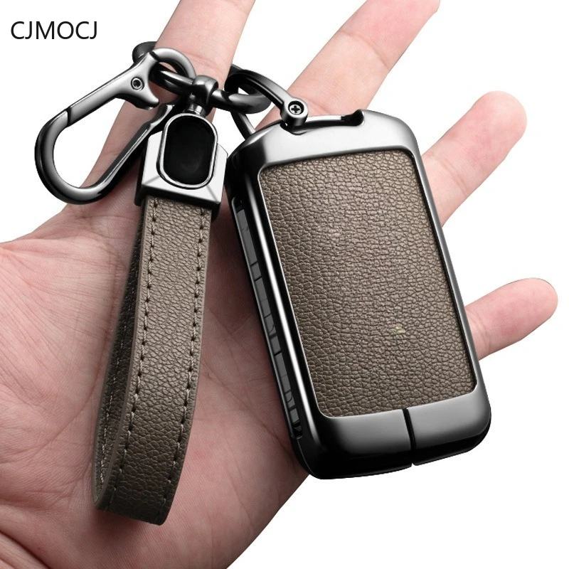 

Premium Zinc Alloy Key Cover for Volvo XC90/S90/XC40/XC60/S60/V40/V60 - Protective Key Case Keybag Keychain