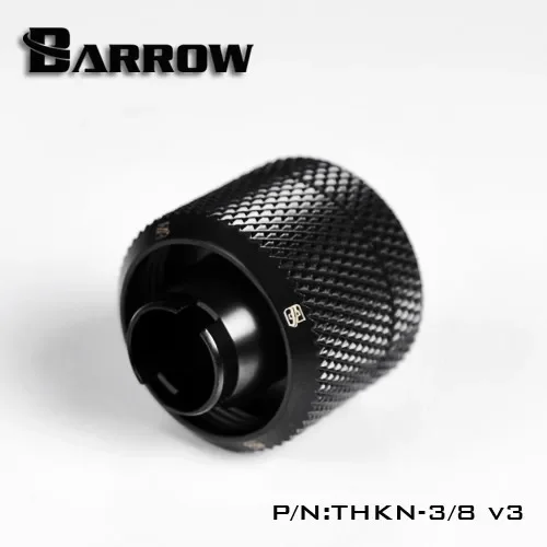 

Barrow THKN-3/8-V3, 3/8 "ID * 5/8" OD 10x16 мм Фитинги для мягких шлангов, G1 / 4 "фитинги для мягких труб