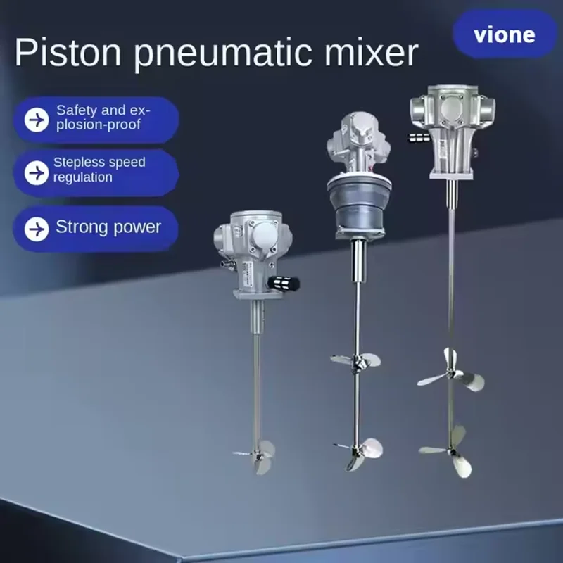 

Vione paint ink glue JB050-L500-50G pneumatic mixer with pneumatic motor efficient mixing tool