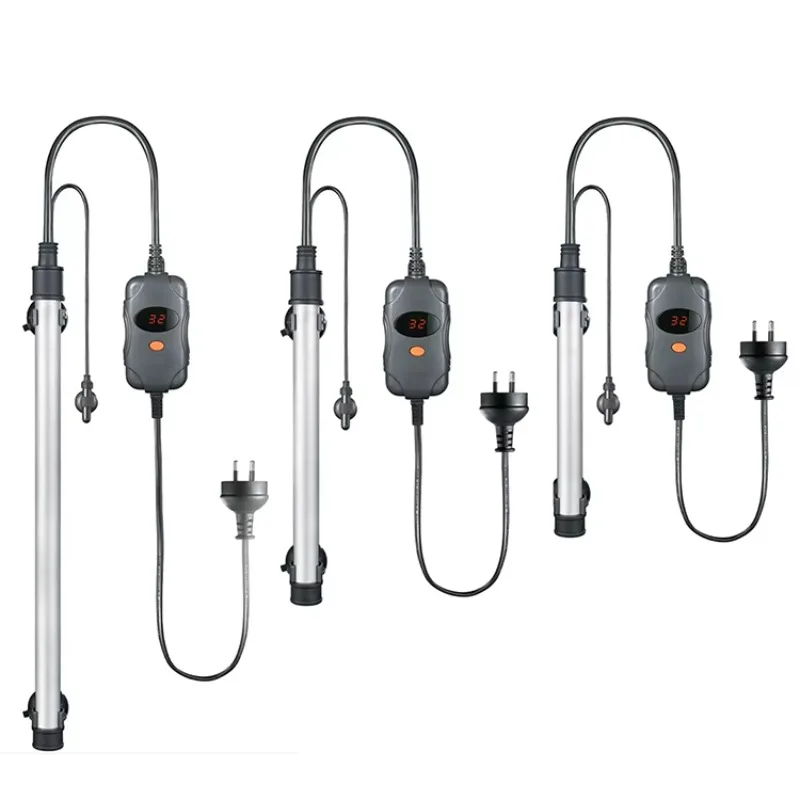 300 واط سخان حوض سمك صغير سوبر شاشة ديجيتال صغيرة ترموستات التيتانيوم سخان حوض السمك سخان قابل للتعديل #1