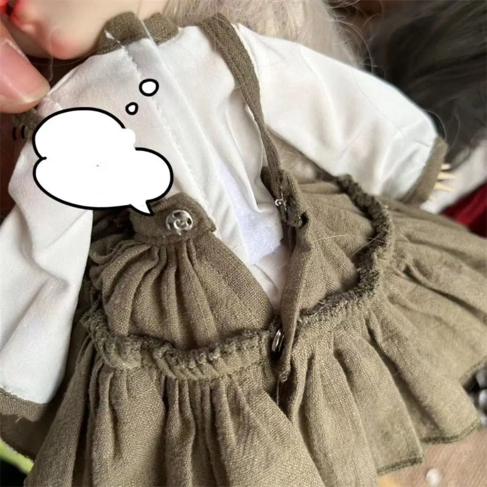 

Юбка в деревенском стиле, комплект одежды с беретом, аксессуары «сделай сам», кружевная юбка на подтяжках, рубашка, милый мини для ob22 ob24 azone Dolls