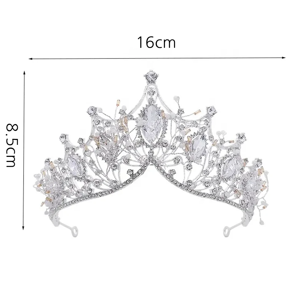 تاج الكريستال الحاجب قلادة ، غطاء الرأس الزفاف ، اللباس رئيس المجوهرات ، الزفاف وعيد ميلاد مأدبة