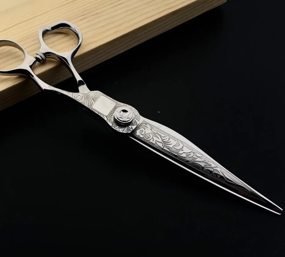 

6.0/7.0 inch 440c Professional Barber Scissors Barber Salon Haircut Thinning Hairdressing Scissors Barber Tools Scissors