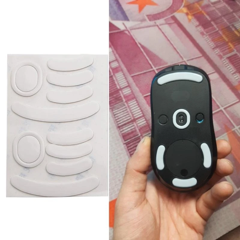 U75B 2Set for G Wireless Mouse Skates Upgrade Curved Edges Mouse Feet