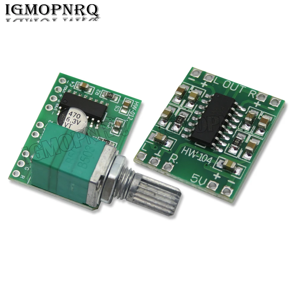 Mini PAM8403 Amplifier DC 5V 2 Channel USB Digital Audio Board Module 2 * 3W Volume Control With Potentionmeter new