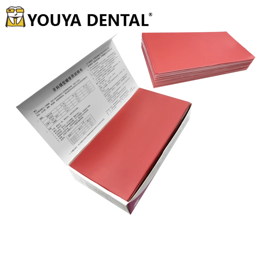 Dental Baseplate Wax Modeling Wax 2.0mm Thickness For Dental Lab Dentist Auxiliary Material