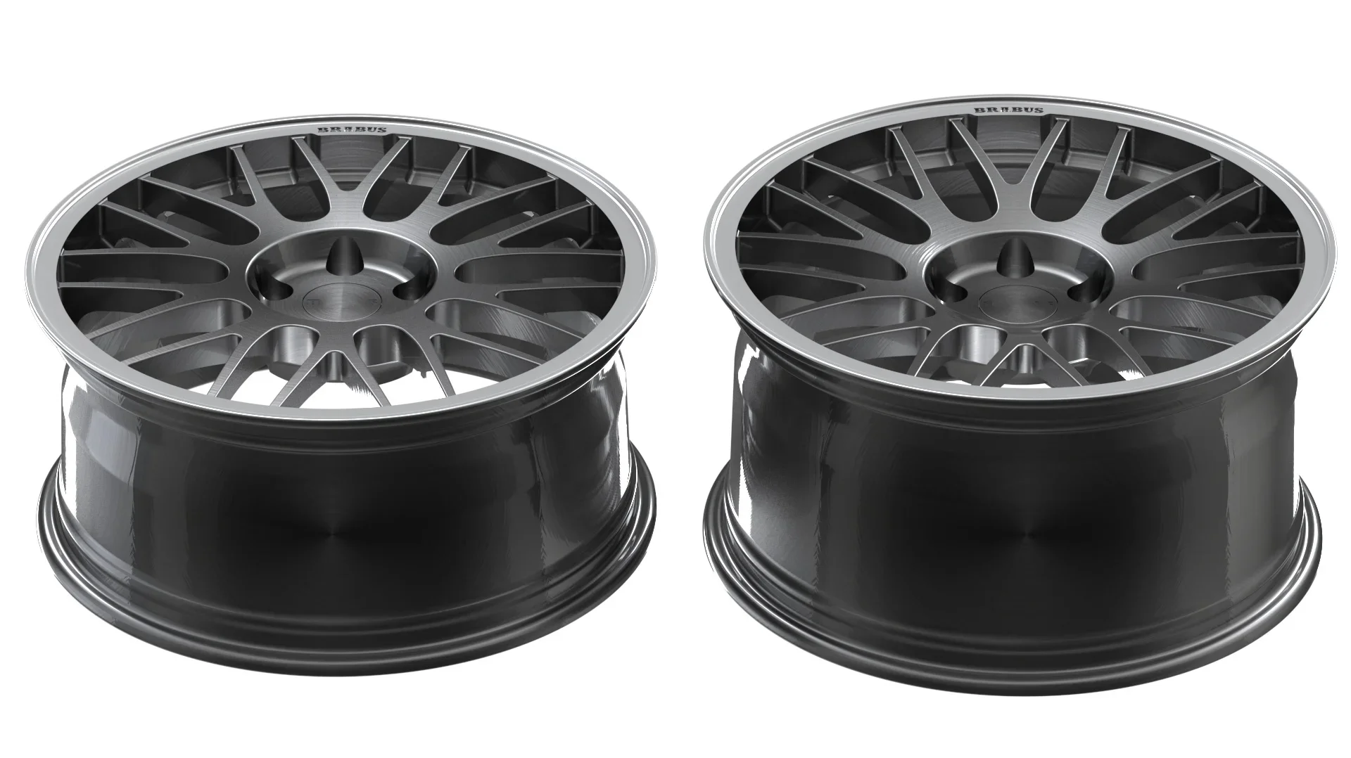 19 inch alloy monoblock forged process brushed dark gray car wheels rims 5x120 for Volkswagen Multivan