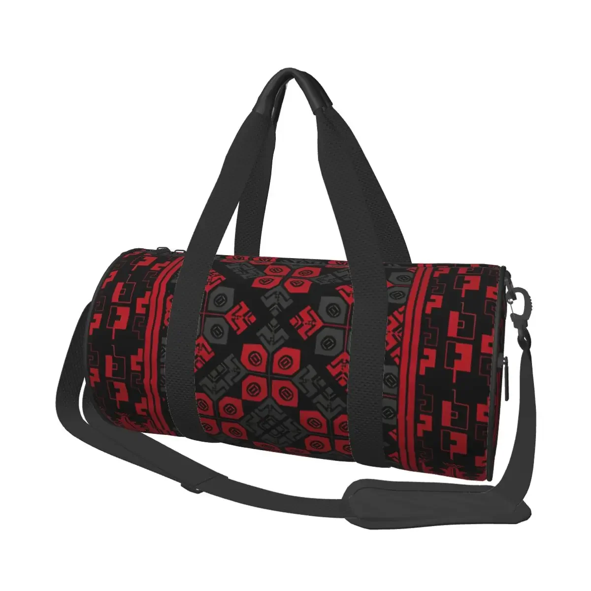 

Palestinian Embroidery Sports Bags Tatreez Cross Training Gym Bag Large Capacity Vintage Handbags Men's Weekend Fitness Bag
