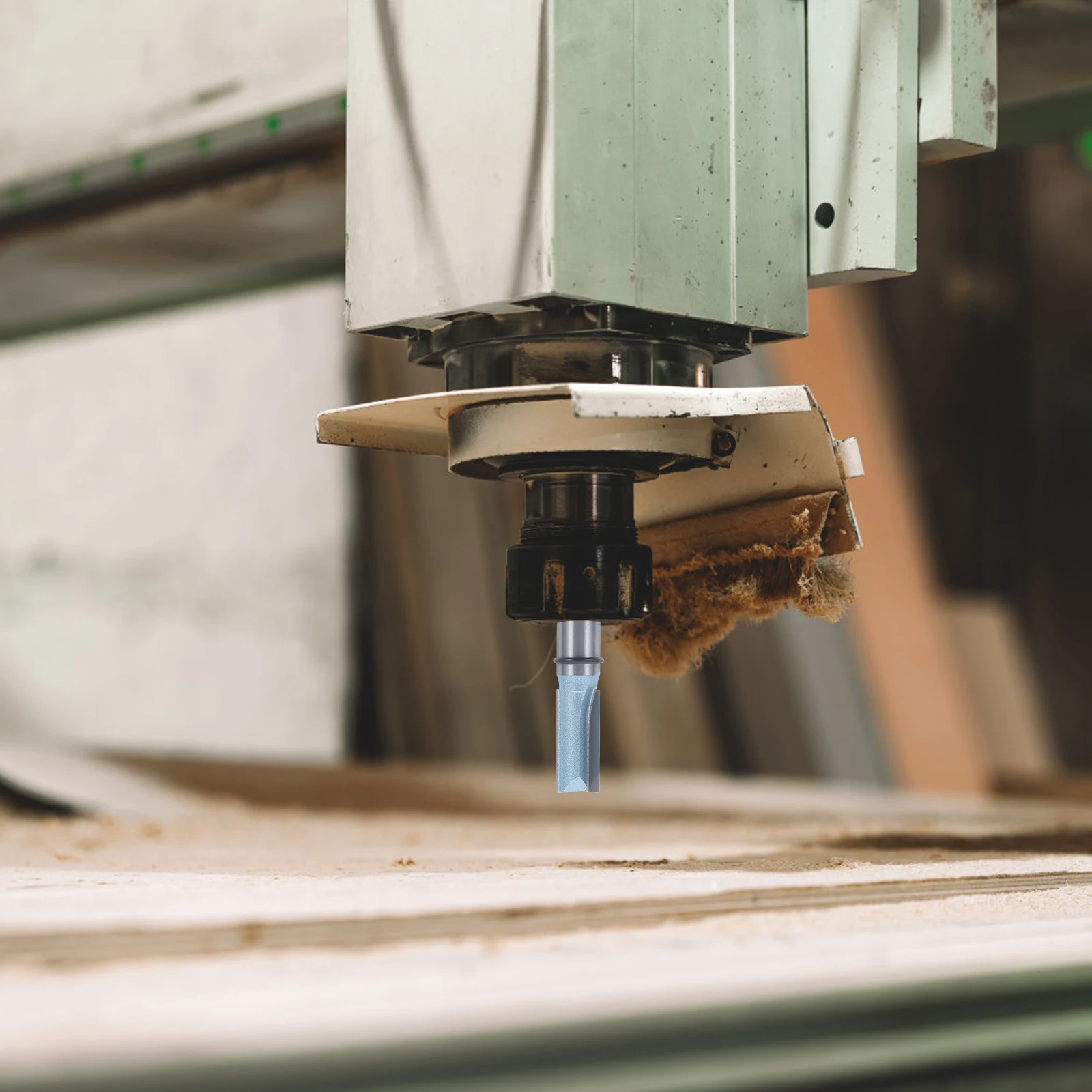 

Double Flute Milling Router Bit 1 2 Inch Shank 2 Inch Cut Length Grooves Milling Plywood Woodworking
