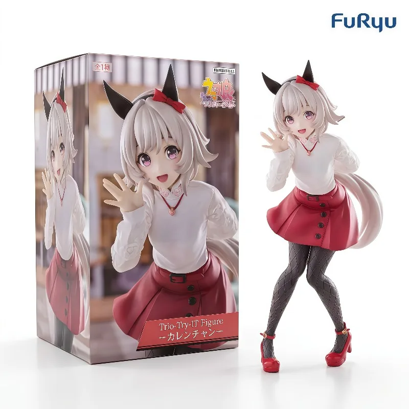 100% Original FuRyu Trio-Try-iT Uma Musume Pretty Derby Curren Chan Casual Ver Anime Collectible Figure Home Decor Gift In Stock