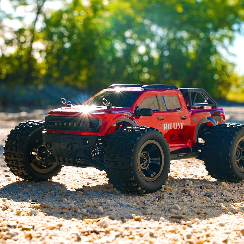 18102 1:18 Full Scale 4WD 2.4G RC Car 40KM/H High Speed Off-Road Remote Control Trucks With LED Light Gifts For Kids